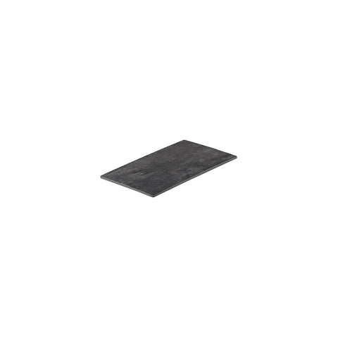 91850 Ryner Melamine Display Serve Dark Concrete Rectangular Platter 265x160mm