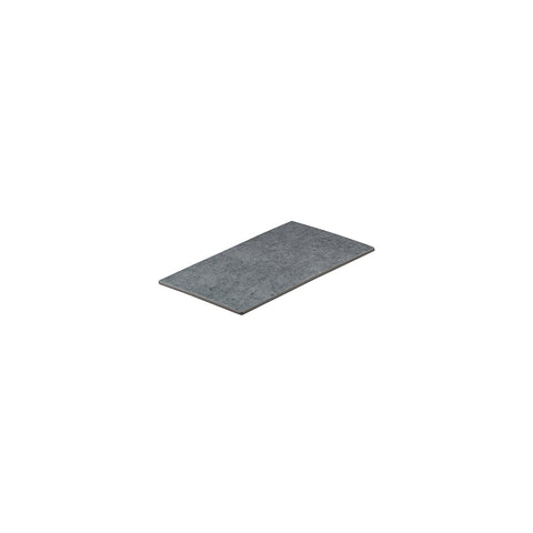 91860 Ryner Melamine Display Serve Light Concrete Rectangular Platter 265x160mm