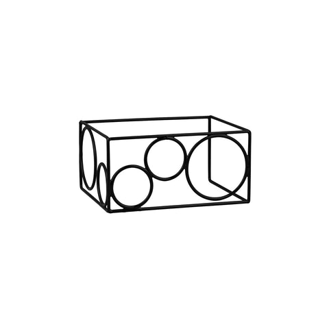 91945 Buffet Risers Ryner Buffetware Rectangular Riser Black Melamine 315x170x160mm