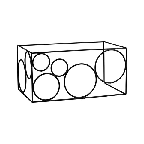 91948 Buffet Risers Ryner Buffetware Rectangular Riser Black Melamine 515x310x255mm