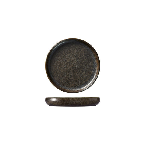 926319 Moda Porcelain Earth Stacka Plate 182mm CH May Catering Supplies