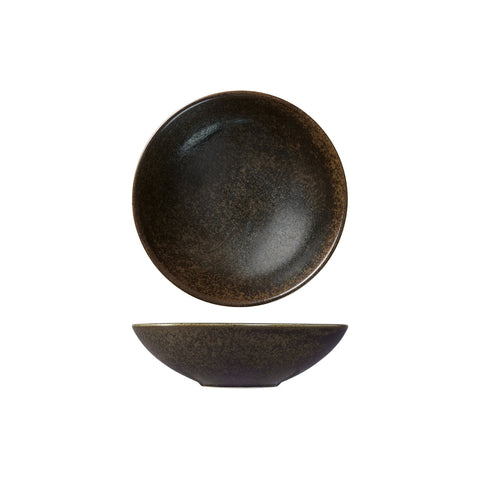 926378 Moda Porcelain Earth Round Deep Bowl 210mm CH May Catering Supplies