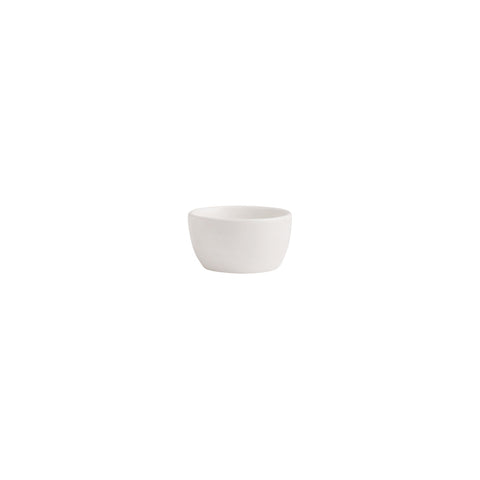 926504 Moda Porcelain Snow Ramekin 67x36mm/70ml CH May Catering Supplies