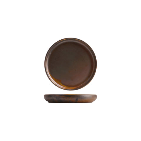 926619 Moda Porcelain Rust Stacka Plate 182mm CH May Catering Supplies