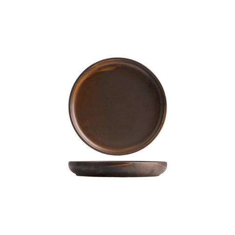 926621 Moda Porcelain Rust Stacka Plate 210mm CH May Catering Supplies
