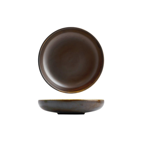 926657 Moda Porcelain Rust Round Share Bowl 200mm CH May Catering Supplies