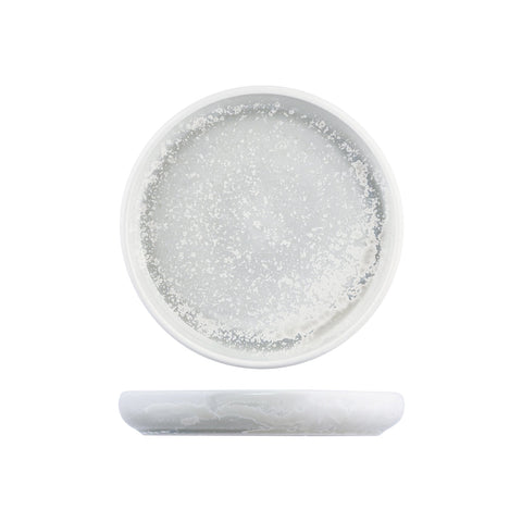 926726 Moda Porcelain Willow Stackable Round Plate 260mm CH May Catering Supplies