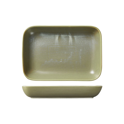 927501 Moda Porcelain Chic Rectangular Dish 345x240x55mm/2750ml CH May Catering Supplies