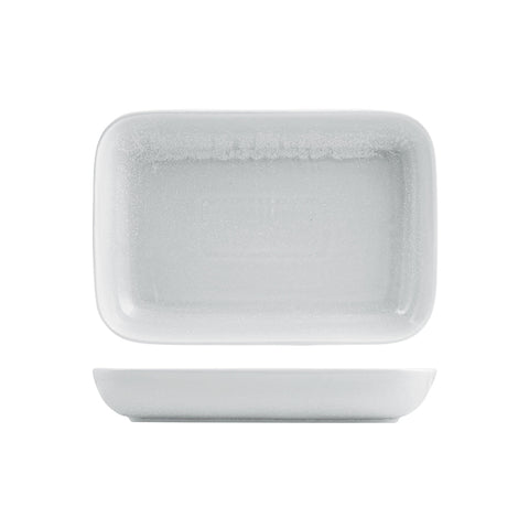 927504 Moda Porcelain Willow Rectangular Dish 345x240x55mm/2750ml CH May Catering Supplies