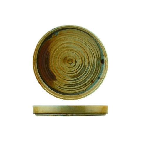 929120 Moda Porcelain Nourish Stackable Plate 205x25mm CH May Catering Supplies