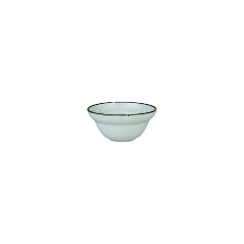 94134-PB Luzerne TinTin Blue Black Dinnerware Collection TinTin Blue Black Round Bowl 120mm/140ml