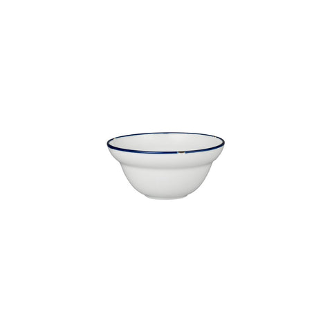 94135-WN Luzerne TinTin White Navy Dinnerware Collection TinTin White Navy Round Bowl 150mm/300ml