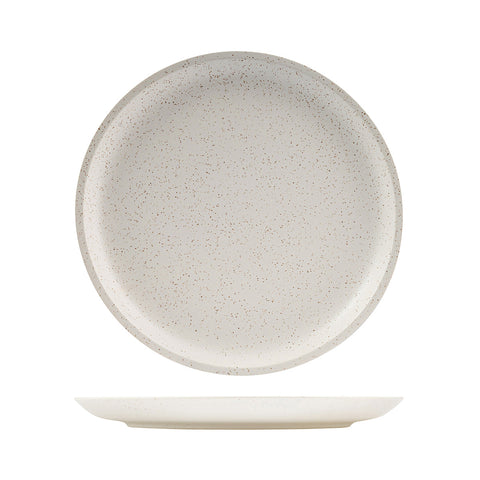 94268-S Luzerne Dune Shell Dinnerware Collection Dune Shell Round Plate 280mm