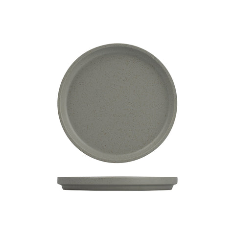 94281-A Luzerne Dune Ash Dinnerware Collection Dune Ash Stackable Plate 200mm