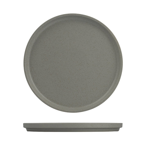 94283-A Luzerne Dune Ash Dinnerware Collection Dune Ash Stackable Plate 270mm