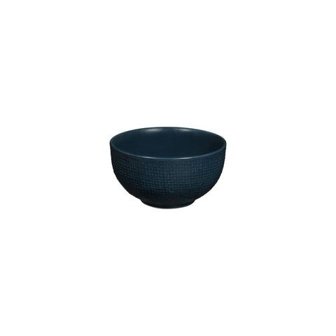 94561-BL Luzerne Linen Navy Blue Dinnerware Collection Linen Navy Blue Round Bowl 110mm/300ml