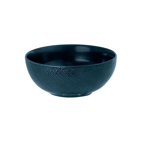 94563-BL Luzerne Linen Navy Blue Dinnerware Collection Linen Navy Blue Round Bowl 185mm/1400ml