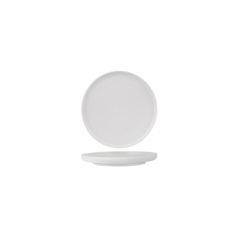 946306 Luzerne Signature White Dinnerware Collection Signature White Round Plate - Vertical Rim 165x20mm