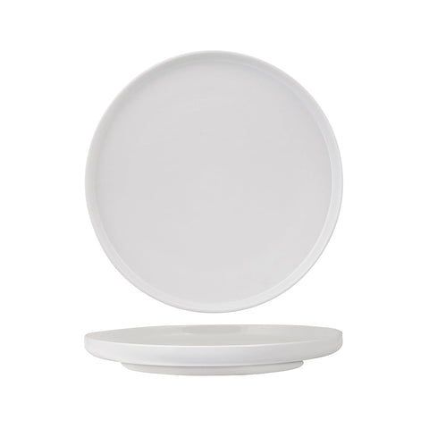 946311 Luzerne Signature White Dinnerware Collection Signature White Round Plate - Vertical Rim 280x30mm