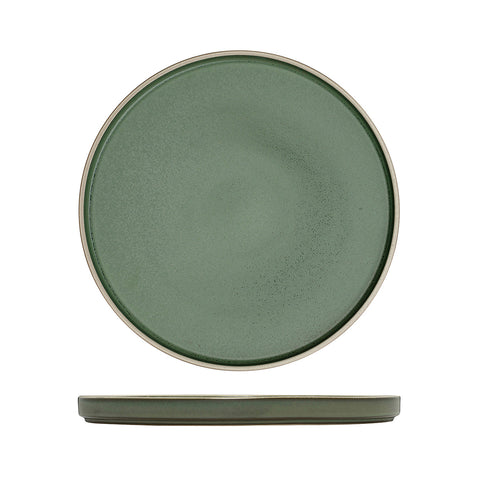946527 Luzerne Mod Smokey Basil Dinnerware Collection Mod Smokey Basil Stackable Plate 270mm