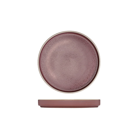 946616 Luzerne Mod Smokey Plum Dinnerware Collection Mod Smokey Plum Stackable Plate 160mm