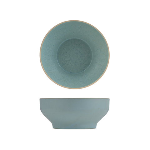 946842 Luzerne Mod Frosted Blue Dinnerware Collection Mod Frosted Blue Round Bowl 182x77mm/942ml