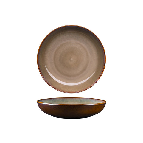 948123 Luzerne Rustic Sama Dinnerware Collection Rustic Sama Round Bowl / Plate 230x51mm/1200ml