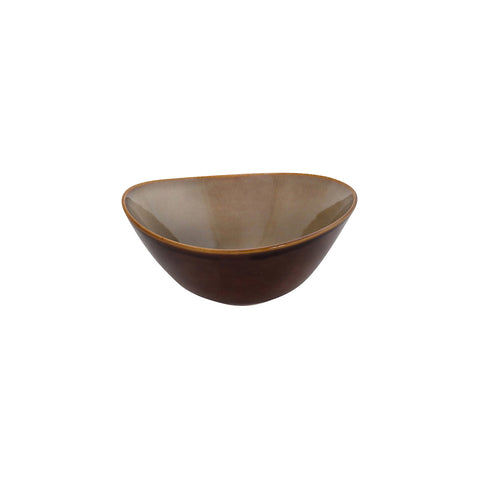 948418 Luzerne Rustic Sama Dinnerware Collection Rustic Sama Oval Bowl 190x170x84mm/800ml