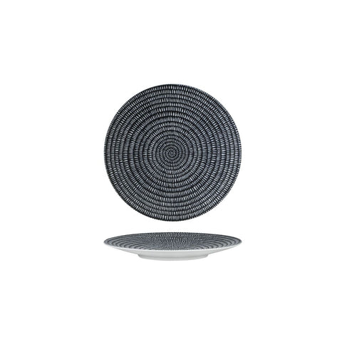 94906-S Luzerne Zen Storm Dinnerware Collection Zen Storm Round Coupe Plate 155mm