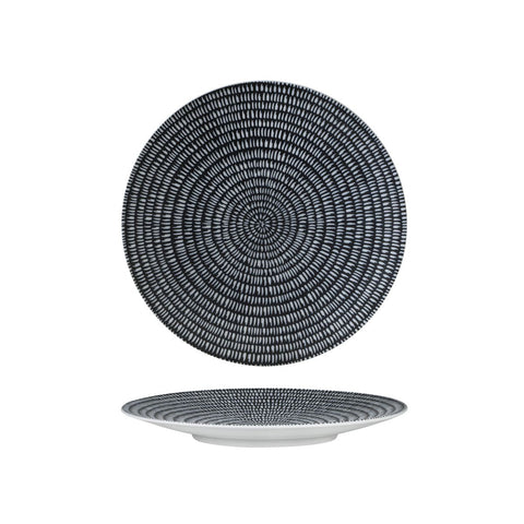 94909-S Luzerne Zen Storm Dinnerware Collection Zen Storm Round Coupe Plate 235mm