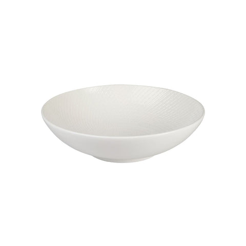 94930-W Luzerne Zen White Swirl Dinnerware Collection Zen White Swirl Round Bowl 290x80mm/2500ml