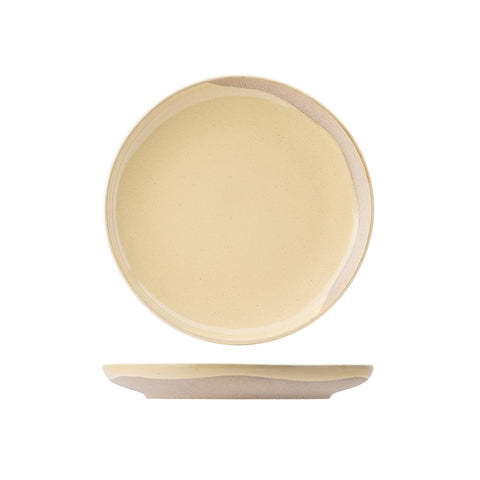 956007 Utopia Oregon Buttermilk Dinnerware Collection Round Plate 210x24mm