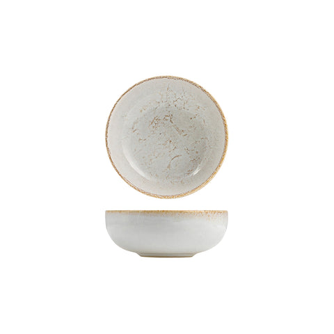 959975 Eclipse Duo Limestone Round Plate 125mm / 350ml