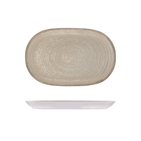 98810665 Trenton ID Fine Mocha Dinnerware Collection Mocha Oval Platter 210x330mm