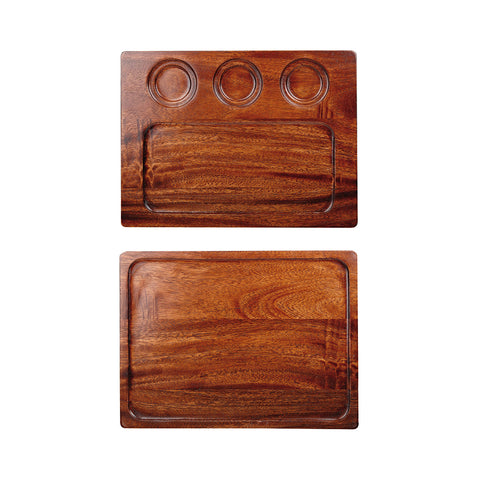 9909230 Wooden Servingware Art De Cuisine Reversible Deli Board Acaia Wood 320x240mm