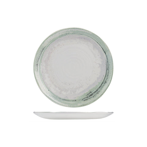 991309-F Dudson Finca Flint Dinnerware Collection Finca Flint Organic Coupe Plate 230mm