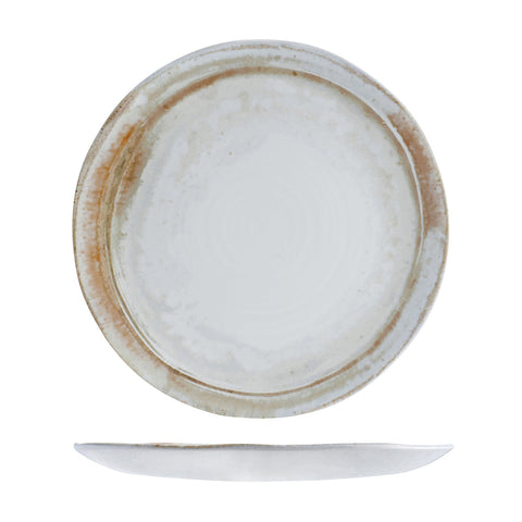 991311-S Dudson Finca Sandstone Dinnerware Collection Finca Sandstone Organic Coupe Plate 290mm