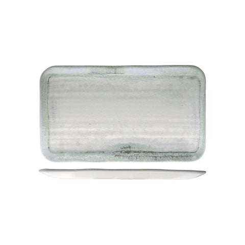 991380-F Dudson Finca Flint Dinnerware Collection Finca Flint Rectangular Coupe Plate 270x160mm