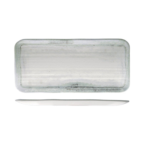 991383-F Dudson Finca Flint Dinnerware Collection Finca Flint Rectangular Coupe Plate 346x156mm