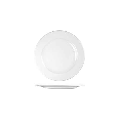 9931121 Churchill Profile Dinnerware Collection Profile Round Plate - Wide Rim 215mm