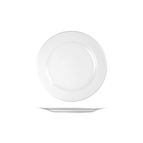9931123 Churchill Profile Dinnerware Collection Profile Round Plate - Wide Rim 230mm