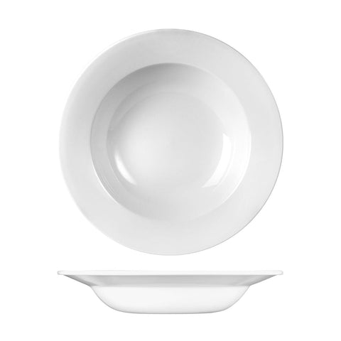 9931231 Churchill Profile Dinnerware Collection Profile Soup / Pasta Bowl - Wide Rim 308mm / 850ml