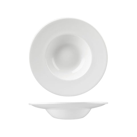 9931328 Churchill Profile Dinnerware Collection Profile Soup / Pasta Bowl - Wide Rim 280mm / 468ml