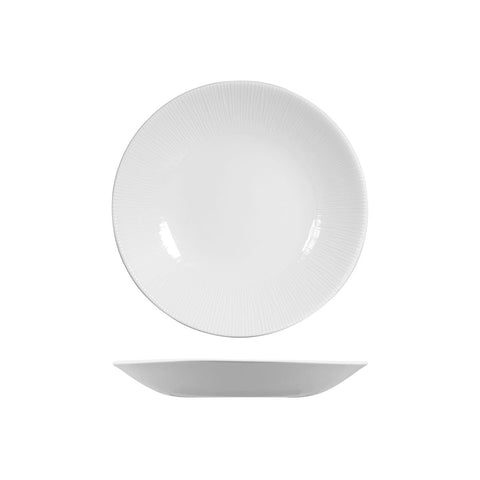 9931825 Churchill Bamboo Dinnerware Collection Deep Coupe Plate 255mm