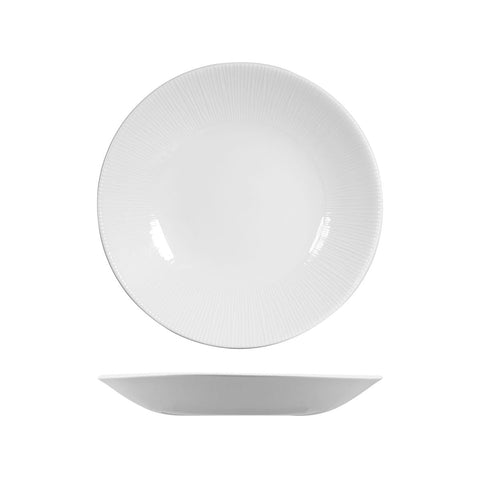 9931828 Churchill Bamboo Dinnerware Collection Deep Coupe Plate 281mm