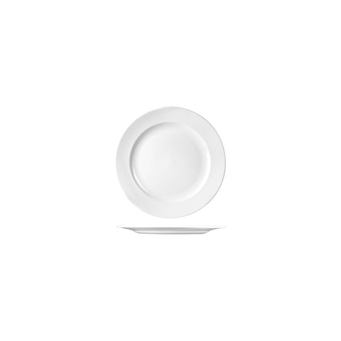 9936116 Churchill Classic Dinnerware Collection Round Plate - Wide Rim 165mm