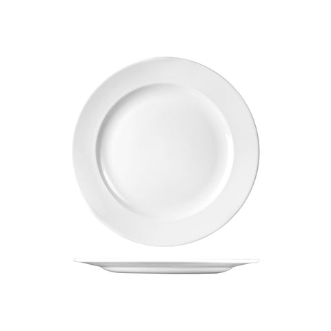 9936127 Churchill Classic Dinnerware Collection Round Plate - Wide Rim 273mm