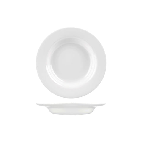 9936223 Churchill Classic Dinnerware Collection Soup / Pasta Bowl - Wide Rim 230mm / 325ml
