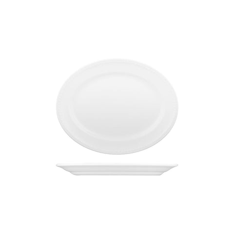 9937320 Churchill Buckingham Dinnerware Collection Oval Plate 203x160mm