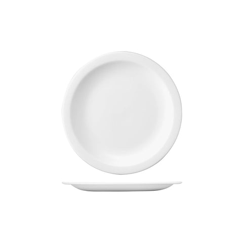 9938123 Churchill Nova Dinnerware Collection Nova Round Plate - Narrow Rim 230mm